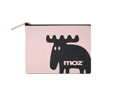 FF630211 MOZ 630211 Liten veske recycled canvas Moz, rosa Moz