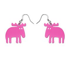 FF233011 MOZ 233011 Øredobber, Moz Classic, rosa 