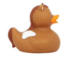 L2316  2316 Badeand, Hest, brun Lilalu