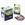 FF256080  256080 Handlenett brune striper, rPet Polyester, Sammenleggbar, Moz