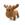 FF231280 MOZ 231280 Kosedyr, Moz, 30 cm, brun Medium, Moz