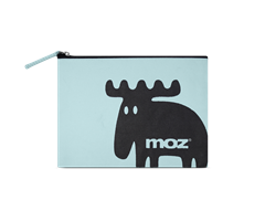 FF630257 MOZ 630257 Liten veske recycled canvas Moz, bl&#229; Moz