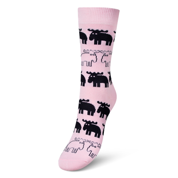 FF610211 MOZ 610211 Strømper Moz pastell, rosa 41-45 Moz