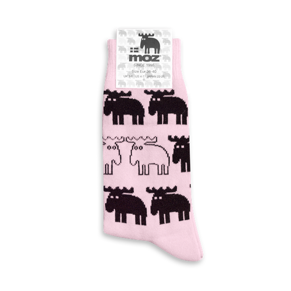 FF610211 MOZ 610211 Strømper Moz pastell, rosa 41-45 Moz