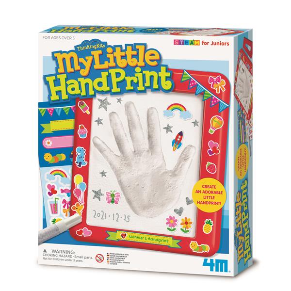 8504921 4M 00-04921 Aktivitetspakke, My little handPrint 4M