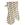 FF243280  243280 Grillvott, res.bomull beige/hvit m/små elger, Moz