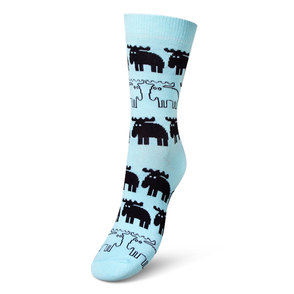 FF610257 MOZ 610257 Strømper Moz pastell, blå 41-45 Moz