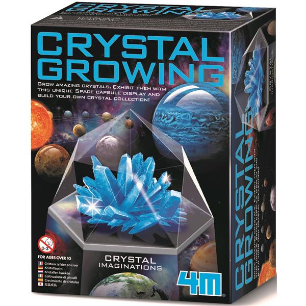 8503930  00-03930/EU Aktivitetspakke, Crystal Growing - blue Science in action, 4M