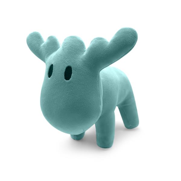 FF231157 MOZ 231157 Kosedyr, Moz, 20 cm, blå Small, Moz