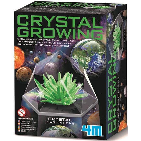 8503931  00-03931/EU Aktivitetspakke, Crystal Growing - green Science in action, 4M