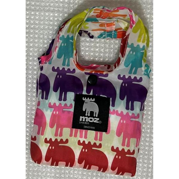 FF268010  268010 Handlenett Multi, hvit bakgrunn, rPet Polyester, Sammenleggbar, Moz