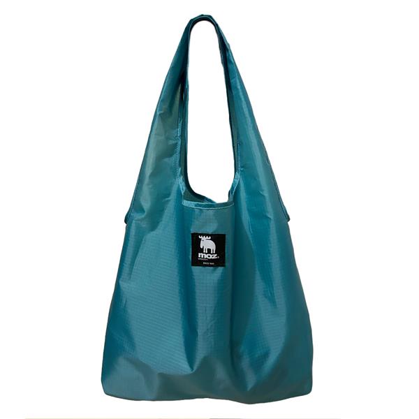 FF256127  256127 Handlenett turkis, rPet Polyester, Sammenleggbar, Moz