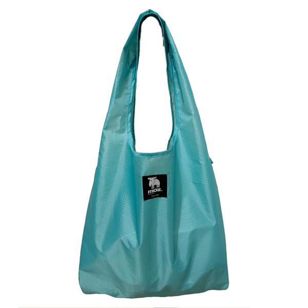 FF256127  256127 Handlenett turkis, rPet Polyester, Sammenleggbar, Moz