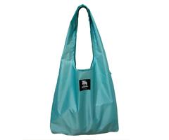 FF256127  256127 Handlenett turkis, rPet Polyester, Sammenleggbar, Moz