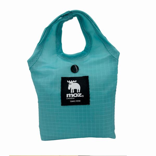 FF256127  256127 Handlenett turkis, rPet Polyester, Sammenleggbar, Moz
