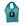 FF256127  256127 Handlenett turkis, rPet Polyester, Sammenleggbar, Moz