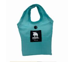 FF256127  256127 Handlenett turkis, rPet, 2 ass.farger Polyester, Sammenleggbar, Moz