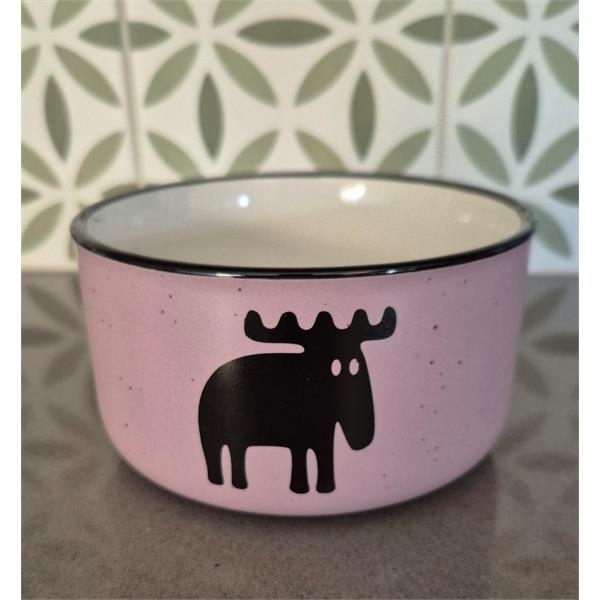 FF620206 MOZ 620206 Skål stengods Moz pastell, lilla Moz