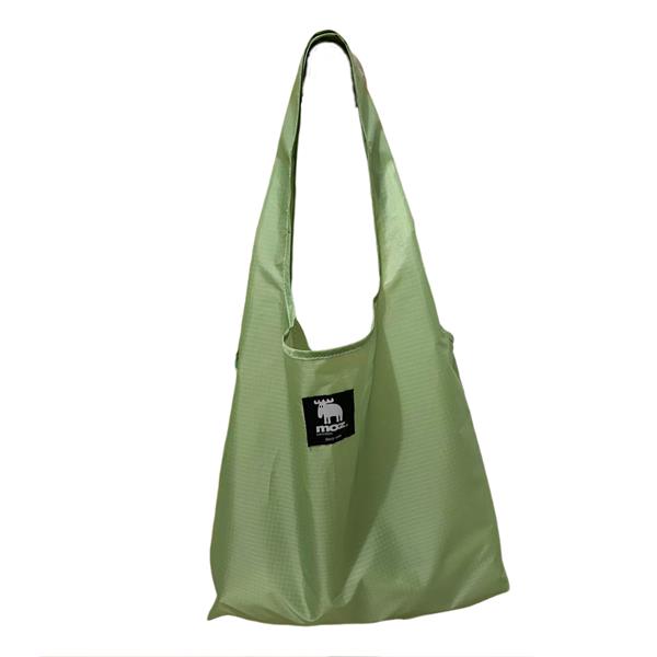 FF256160  256160 Handlenett grønn, rPet Polyester, Sammenleggbar, Moz