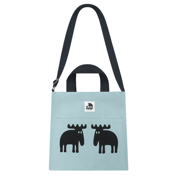 FF630157 MOZ 630157 Veske recycled canvas Moz, blå Moz