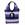 FF256006  256006 Handlenett lilla striper, rPet Polyester, Sammenleggbar, Moz