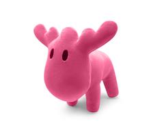 FF231211 MOZ 231211 Kosedyr, Moz, 30 cm, rosa Medium, Moz