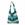 FF256027  256027 Handlenett turkise striper, rPet Polyester, Sammenleggbar, Moz