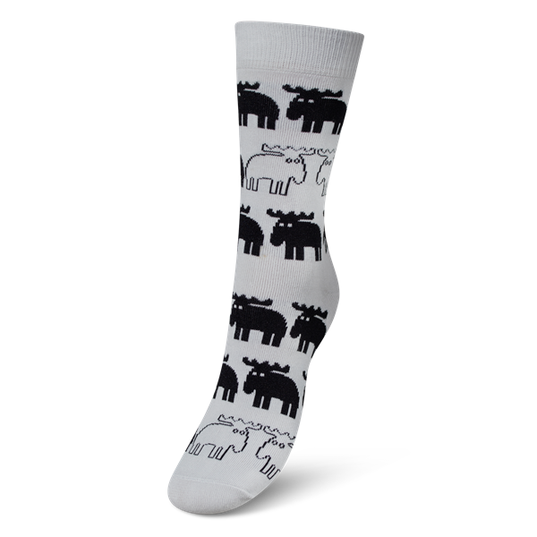 FF610205 MOZ 610205 Strømper Moz pastell, grå 41-45 Moz