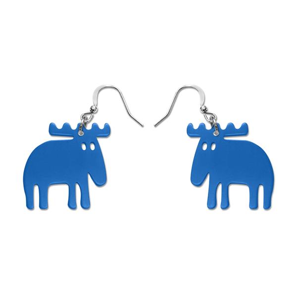 FF233027 MOZ 233027 Øredobber, Moz Classic, blå 