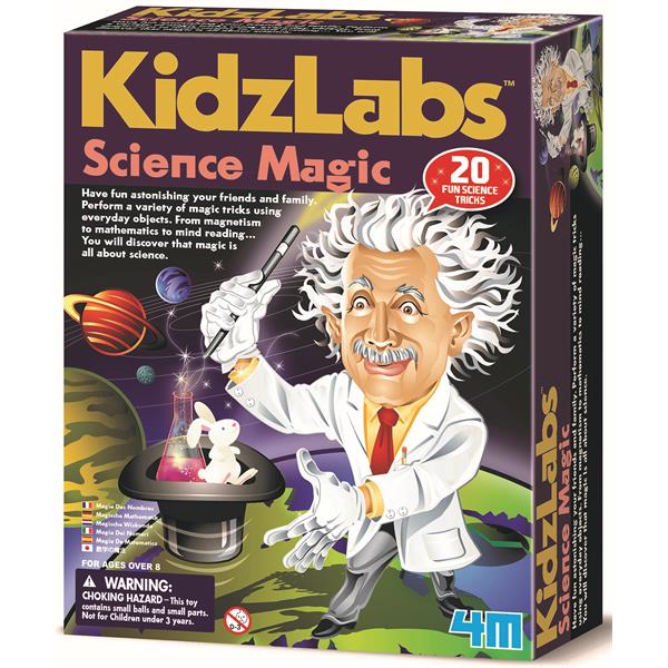 8503265 4M 00-03265 Aktivitetspakke, Science Magic Kidz Labs, 4M