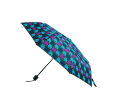 FF861457  861457 Paraply Classic, lila/turkos/bl&#229; Moz