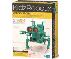 8503435 4M 00-03435 Aktivitetspakke, Spr&#248; Robot KidzRobotix, 4M