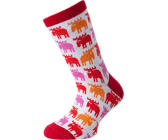 FF867751 MOZ 867751 Str&#248;mper &#196;lg, r&#248;d/rosa/orange 31-35 Moz