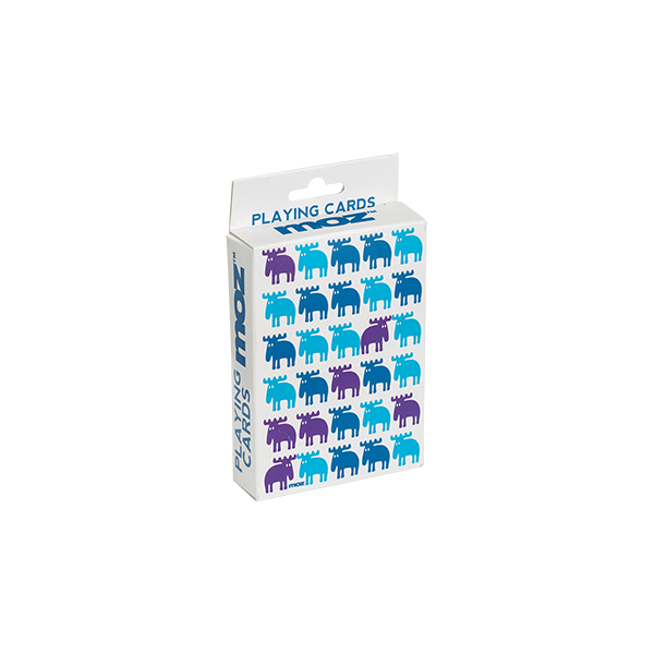 FF863101  863101 Kortstokk Elg, 4-mix, display Moz